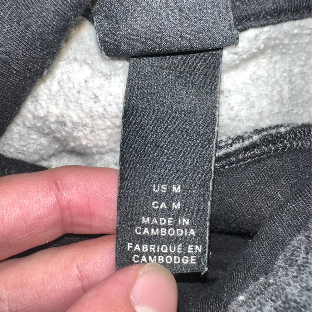 H&M black mens sweatshirt